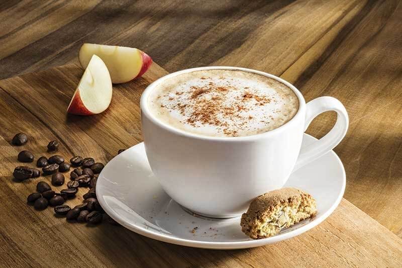 Olive Garden’s Caramel Apple Butter Latte combines espresso with caramel apple butter, steamed milk and cinnamon, creating a comforting yet unique drink.
