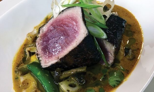 <span class="entry-title-primary">Upping The Umami</span> <span class="entry-subtitle">Best of Flavor 2018 | Urbain 40 | Ginger-Teriyaki Char-Crusted Yellowfin Tuna Filet</span>