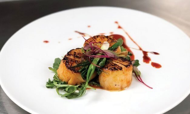 <span class="entry-title-primary">Sea Worthy</span> <span class="entry-subtitle">Best of Flavor 2018 | Michael Jordan’s Steak House | Charred Sea Scallops</span>