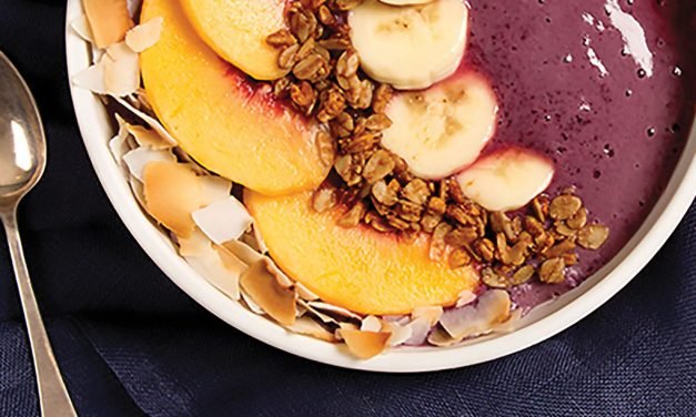 Blueberry Breakfast Smoothie Bowl