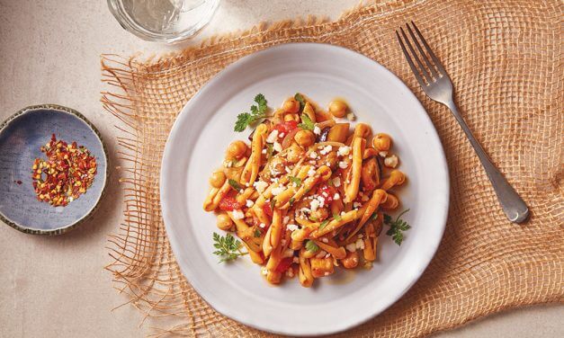 <span class="entry-title-primary">Eastern Med Pasta</span> <span class="entry-subtitle">A classic plant-forward dish from the Levant is paired with pasta for modern comfort</span>