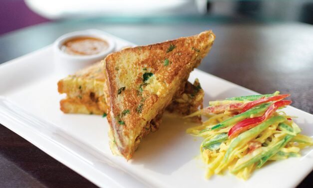 <span class="entry-title-primary">Tikka Masala French Toast</span> <span class="entry-subtitle">Rasika West End, Washington DC</span>