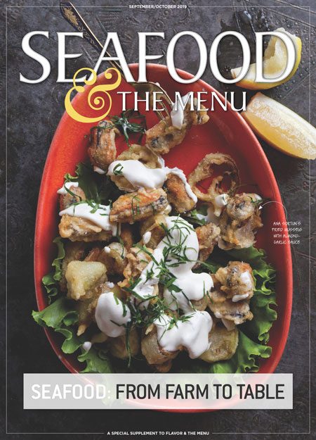 Seafood & the Menu September-October 2019 cover