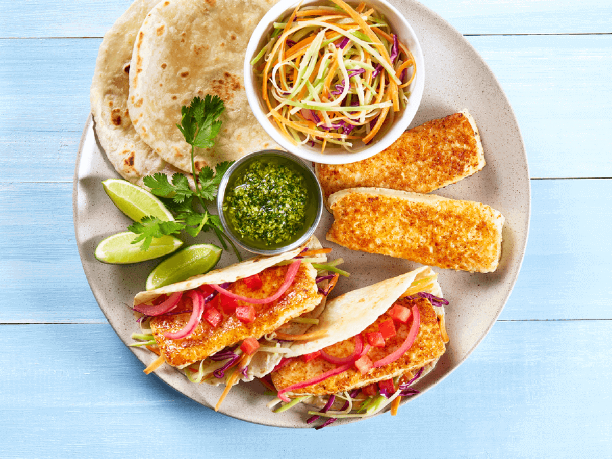 Seared Queso Panela Cal-Mex Style Tacos - Kitchen Collaborative - Flavor &  The Menu