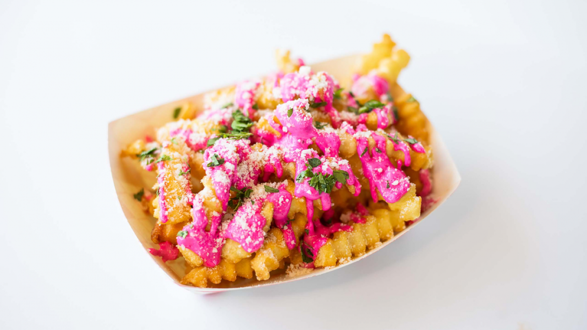 Fries Pink & The Aïoli Menu Flavor - Upgrade: