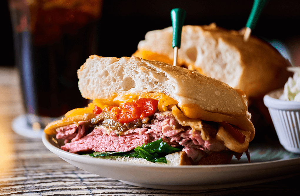 Balsamic Flat Iron Steak Sandwich VIDEO